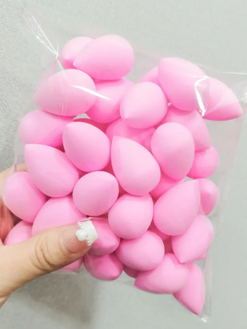 20PCS  Mini Finger Puff Beauty Cosmetic Foundation Cosmetic Sponge Makeup Blender Suitable For Cream & Powder Concealer - Image 7
