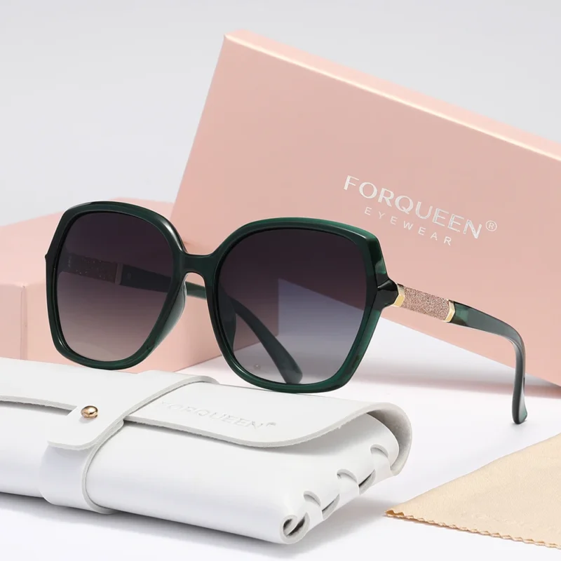 FORQUEEN Flutter Butterfly Sunglasses | Polarized UV400 Large Frame - Image 5