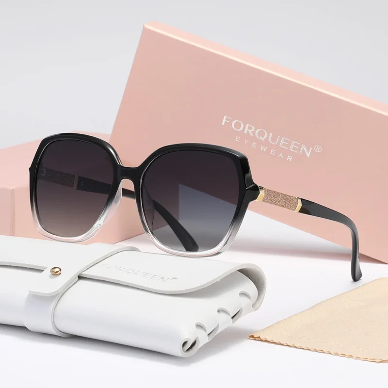 FORQUEEN Flutter Butterfly Sunglasses | Polarized UV400 Large Frame - Image 4