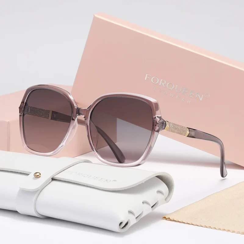 FORQUEEN Flutter Butterfly Sunglasses | Polarized UV400 Large Frame - Image 2