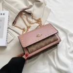 Fashionable Square Crossbody | Large Chain Strap Bag for Women