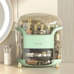 Transparent Dustproof Makeup Organizer - Large Cosmetic & Jewelry Box